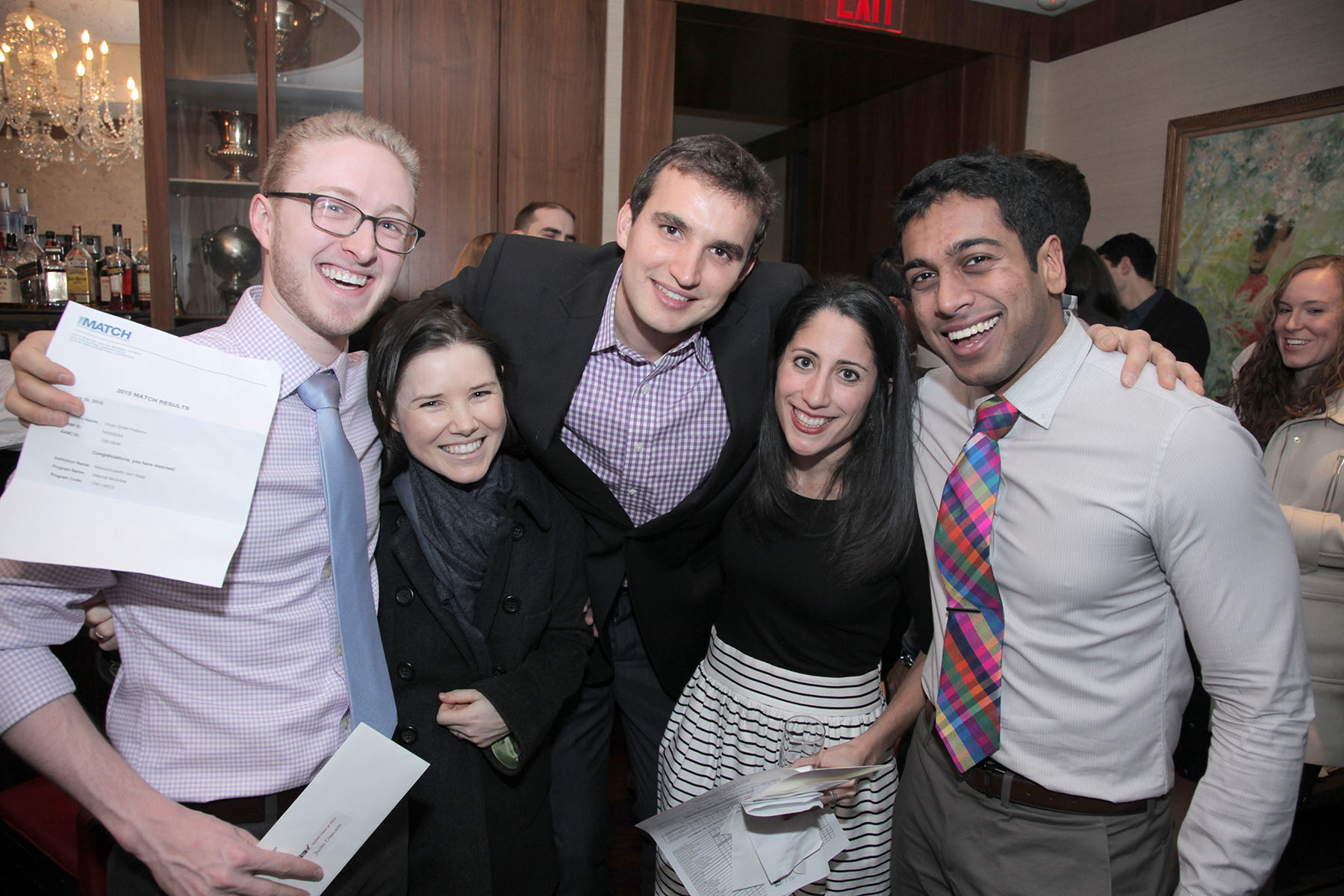 Medical Students Celebrate Their Matches As Weill Cornell Breaks