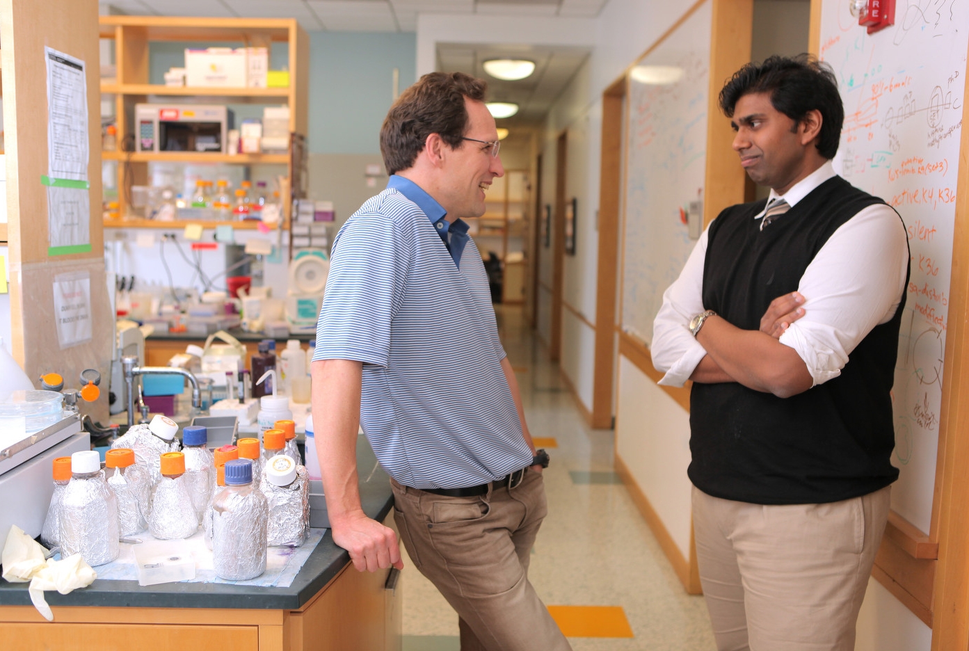 Drs. Sandeep Kishore and Kirk Deitsch
