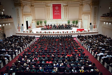 Weill Cornell Medical College 2013 Commencement May 30 at Carnegie Hall All photos: Amelia Panico