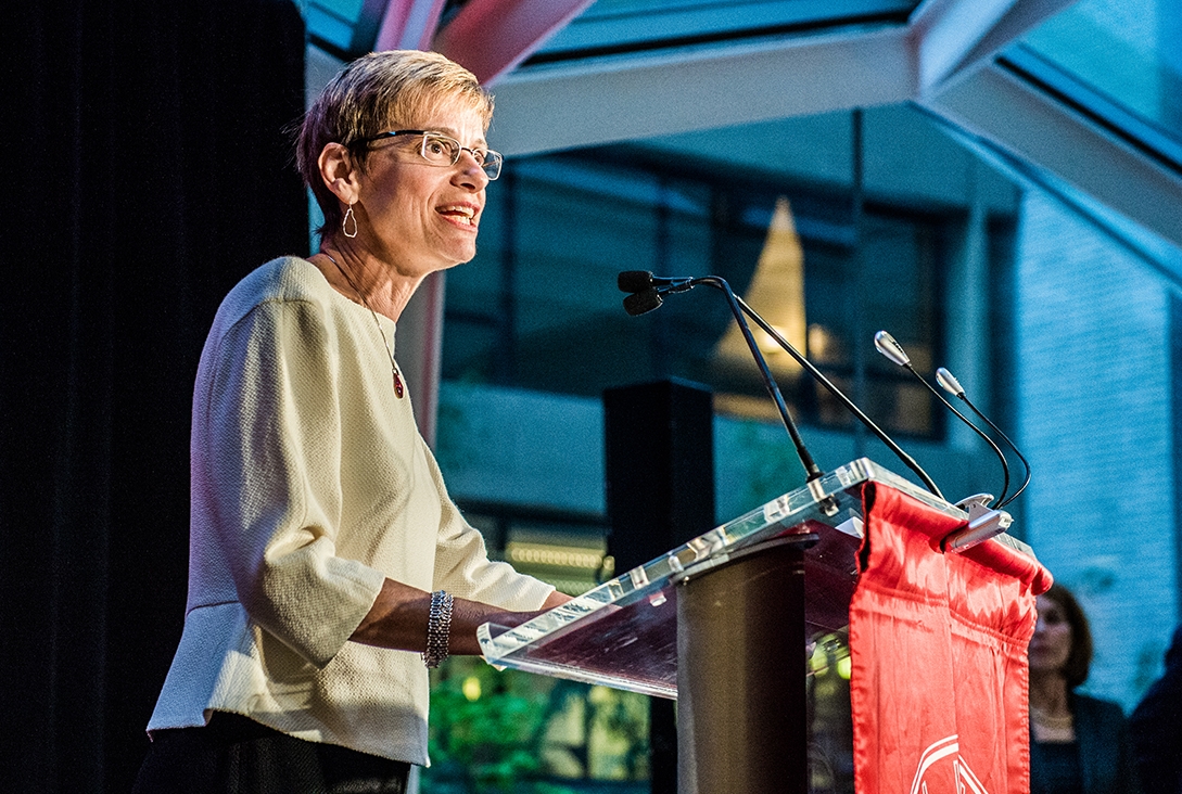 President Elizabeth Garrett  