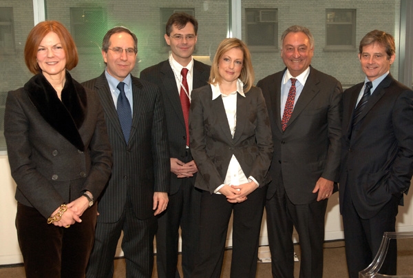 Lynne Greene, Dr. Granstein, Dr. John Carucci, Ali Wentworth, Sanford Weill and Philip Shearer