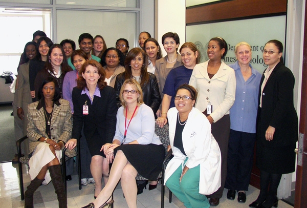 Administrators and staff in the Department of Anesthesiology participate in a department-wide project using the Skillsoft library of e-learning courses for professional development.