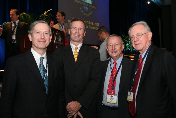 Drs. Fabrizio Michelassi, Richard Daines, Antonio M. Gotto Jr. and Dr. Herbert Pardes