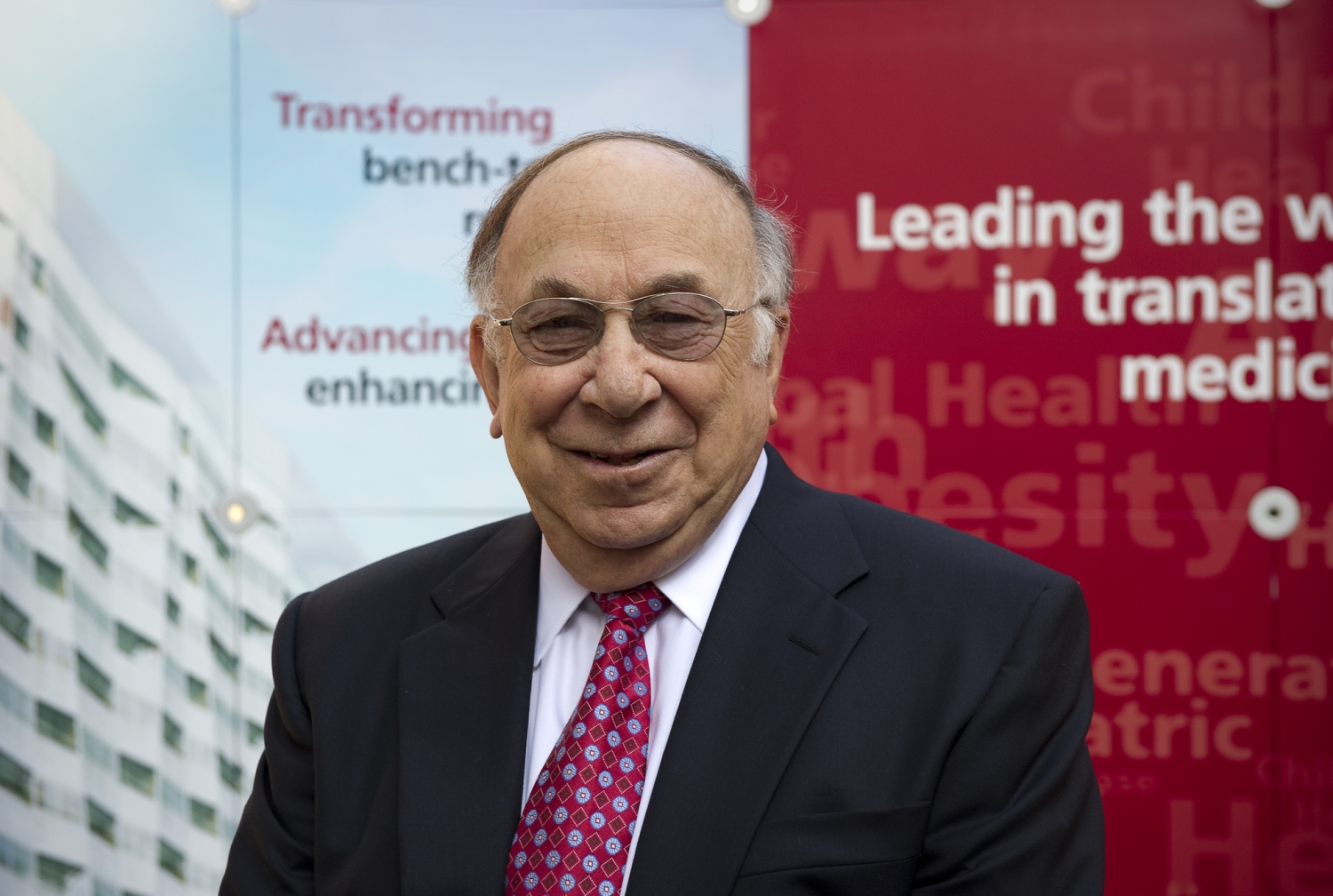 Robert J. Appel at the Belfer Research Building dedication