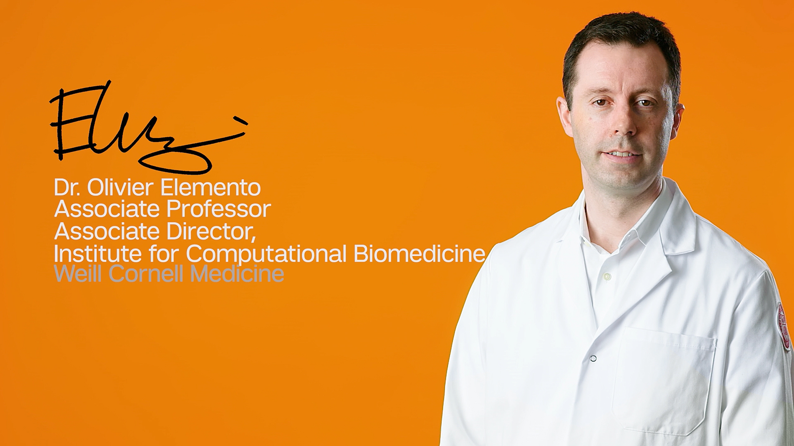 Dr. Olivier Elemento