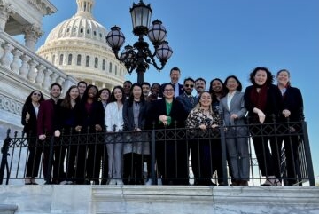 Doctoral students on Capitol Hill