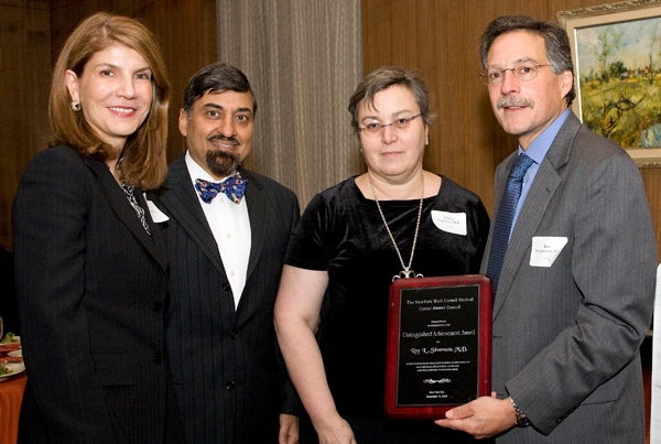 Drs. Laura Forese, Vinod Malhotra, Farida Gadalla and Roy L. Silverstein