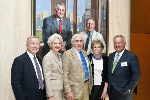  portrait of Sanford I. Weill and Dean Antonio M. Gotto Jr.