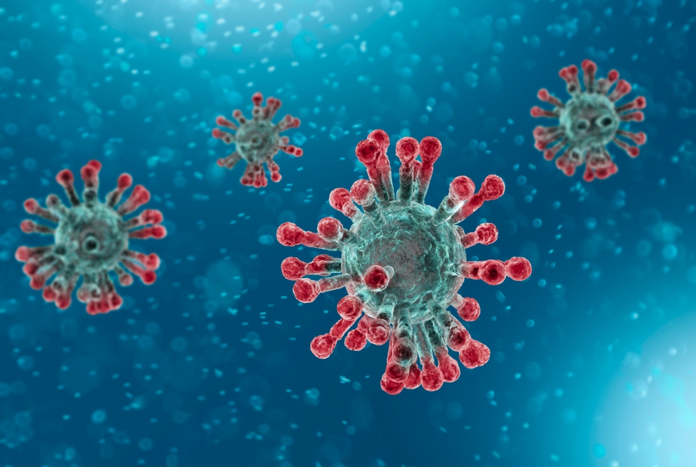 illustration of COVID 19 virus