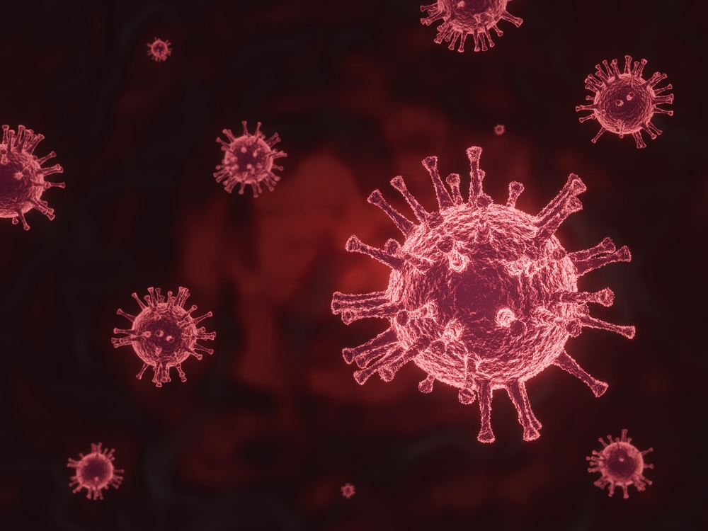 stock image of coronavirus