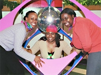 Funmilayo Jack, Renee Chung and Deanne Lamb