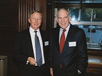 Dr. Antonio Gotto and Dr. Ronald Crystal