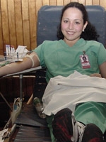Medical student Laura Polania.