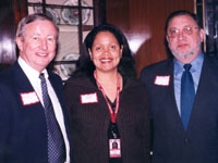 Vivienne Bennett honored for 10 years of service.