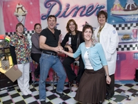 Employee Appreciation Day: the Garden Café turns into a retro 1950s diner.
