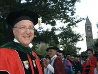Cornell's 12th president, Dr. David J. Skorton, is inaugurated