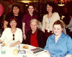 Catherine Warner, Catherine Cope and Sherry Friedman, Terri Laddy, Nancy Stone and Katherine Reich 