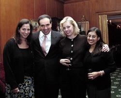 Drs. Robin Kalish, Frank Chervenak, Sharon Lojun and Dr. Getta Sharma