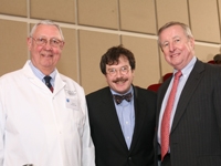 Drs. Warren Johnson, Peter Hotez and Antonio Gotto