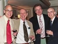 Drs. Lawrence Palmer, Thomas Maack, Domenick Falcone and Richard Lent.