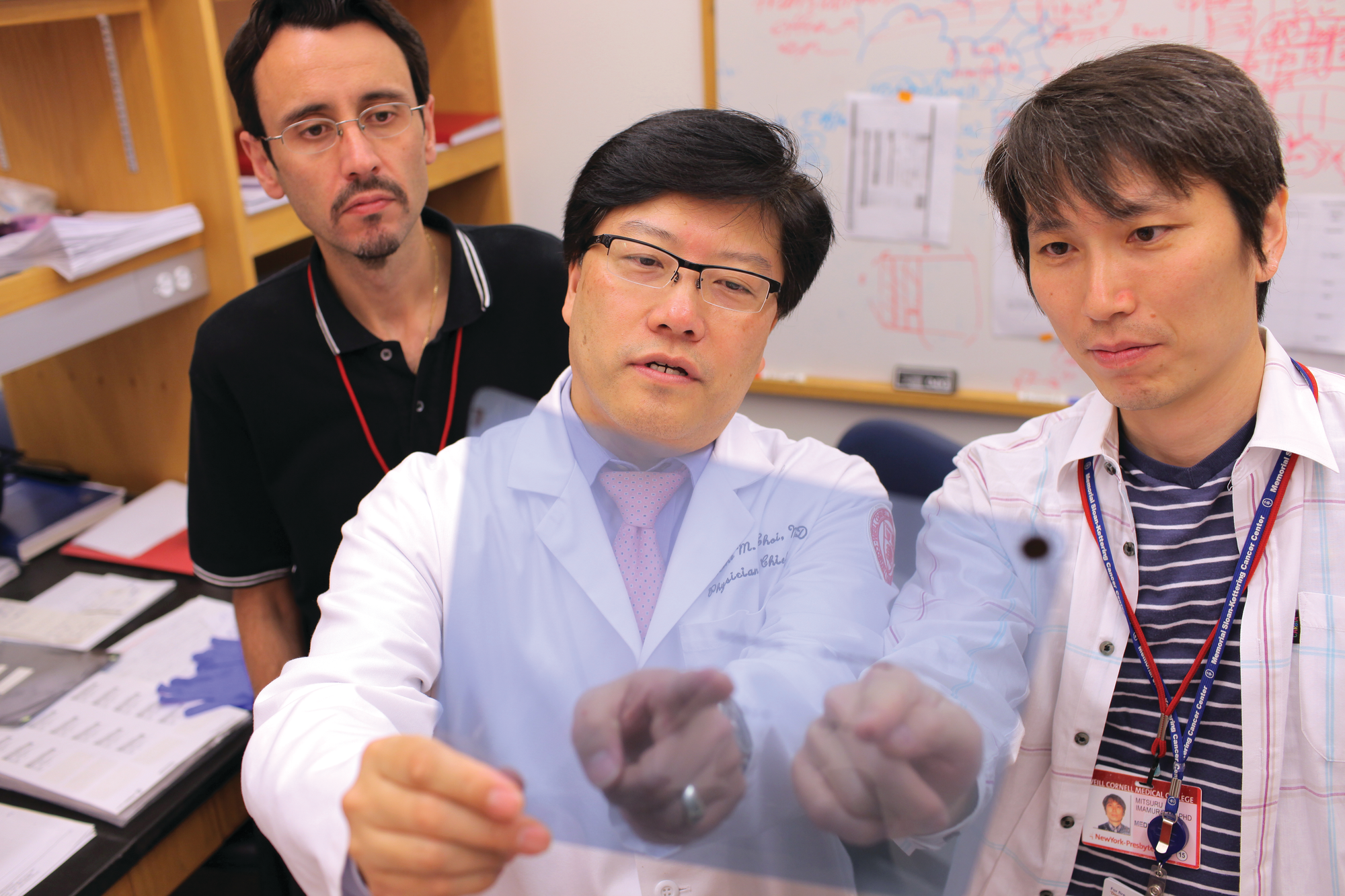 Drs. Augustine Choi, Ilias Siempos and Mitsuru Imamura