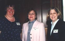Pam Bennett-Santoro, Doris Glick and Linda Saal