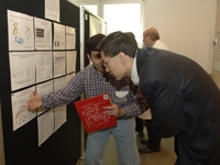 Graduate Student Ali Yunus explains his study "Structural and Functional Analysis of E2-Mediated Conjugation in the Sumo Pathway."