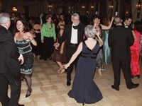 Attendees danced at the Pierre Hotel