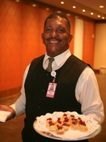 Griffis Faculty Club attendant Cyrus Dubose 