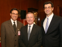 William Cunningham, Dr. Gotto and Dr. Hajjar