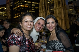 Manisha Deb Roy, Amira El Sherif and Nancy Abdel Malak.