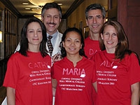 Cathy Ferrara, Maria Carrera, Alison Beck, Drs. Seth Waldman and Daniel Catanzaro