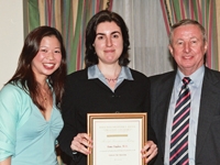 Dr. Rana Kaplan with Connie Chen and Dr. Antonio Gotto