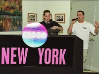 Two DJs and a guitarist added a musical element to the celebration.