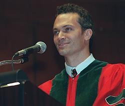 Student speaker for the Medical College Michael Stern