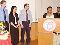 Joshua Hagen, Sarah Collins, Howard Heching, Melissa Coleman and Anuj Mehta.