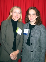 Dr. Diane Berson and Dr. Shari Midoneck at the CME-sponsored women's health update