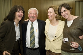 Francoise Freyre and Drs. Fischman, Lorraine Gudas, Geri Kreitzer