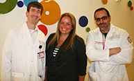 Allyson Tlacoxolal and Drs. Athos Patsalides and Marc Dinkin