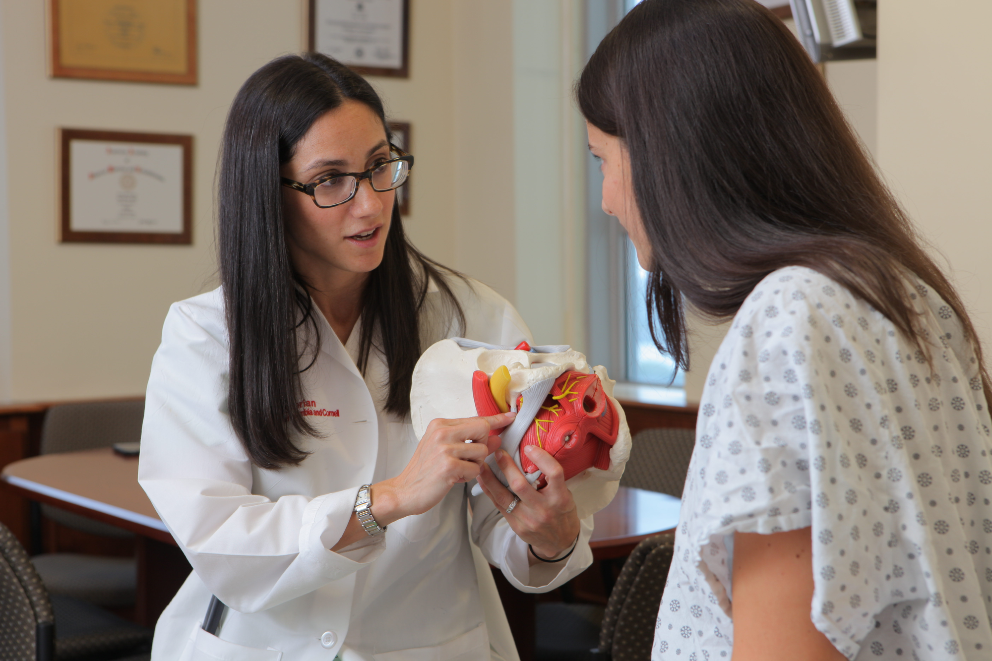 Dr. Jaclyn Bonder with patient Julia Buldo-Licciardi Dr. Jaclyn Bonder and Julia Buldo-Licciardi