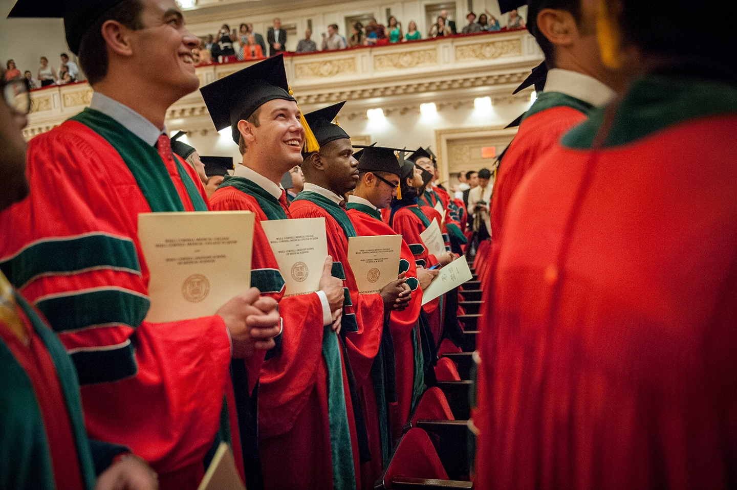 Weill Cornell graduates in Carnegie Hall