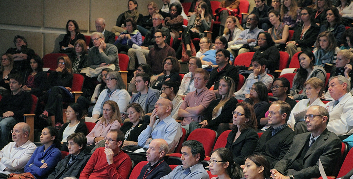 Dr. Fauci, Uris Auditorium