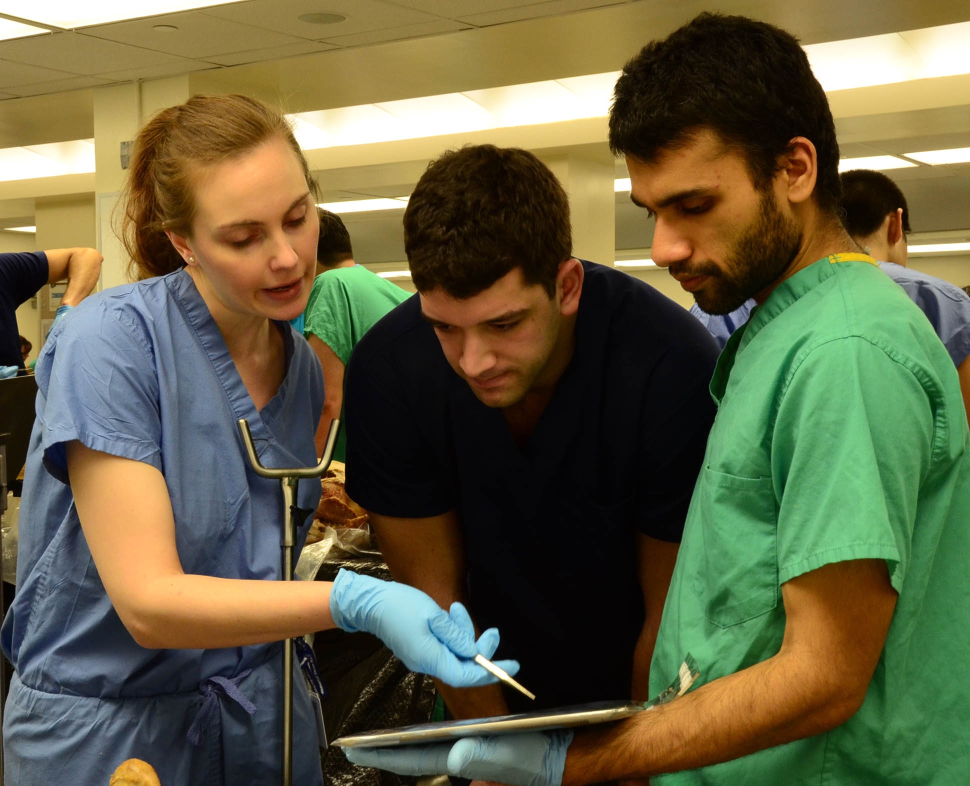 students Jordan Roberts, Matt Cohn and Kartik Viswanathan