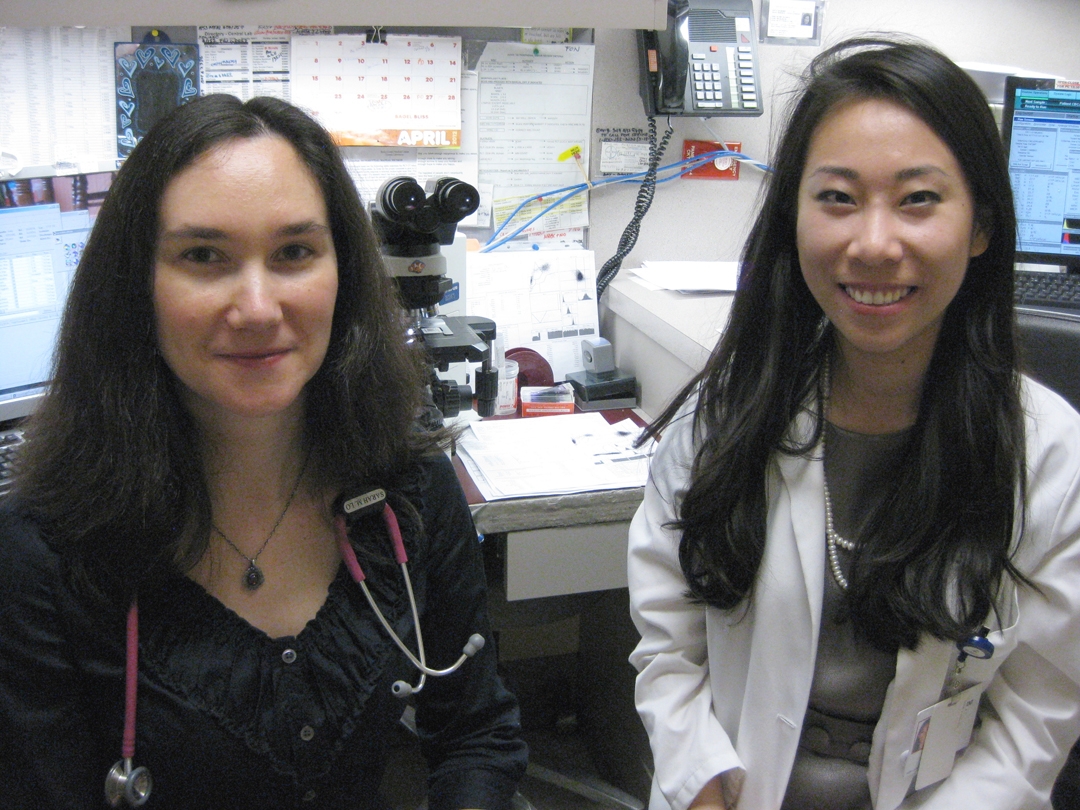 Jenny Jin and Dr. Sarah Lo