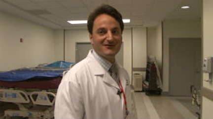 Dr. Michael Kluger, assistant professor of surgery at Weill Cornell Medical College and a transplant surgeon at NewYork-Presbyterian/Weill Cornell, who was featured in "NY Med." Dr. Michael Kluger, featured in "NY Med"
