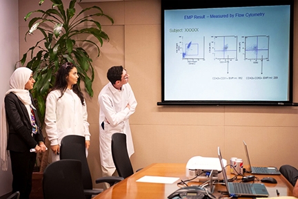 Qatari students share research and skills learned during two-week experience at Weill Cornell Medical College