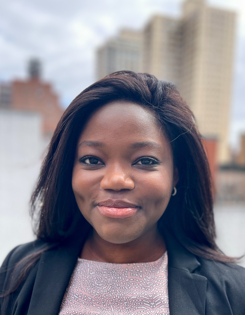 a woman smiling for a photo