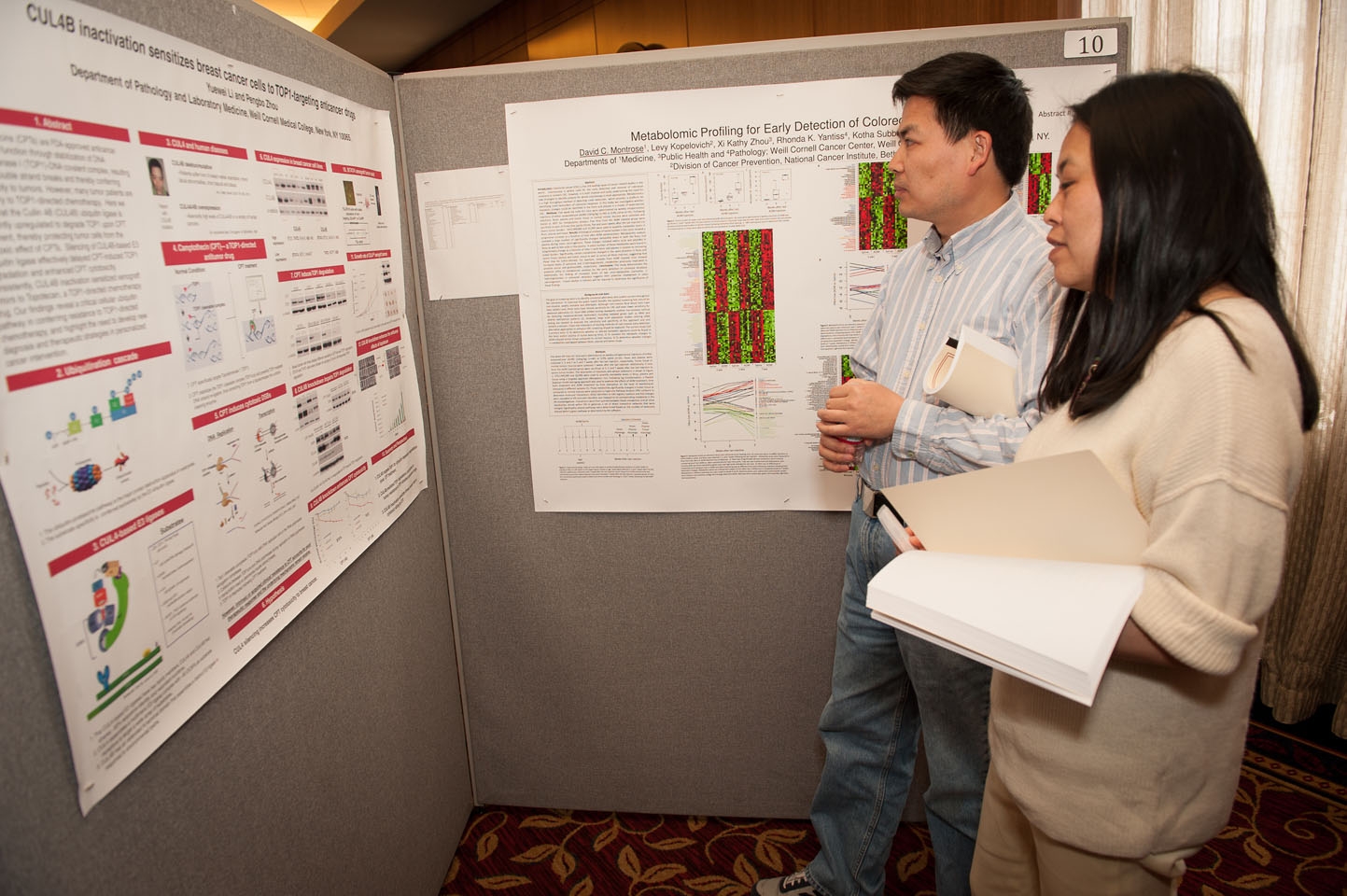 Weill Cornell postdocs share their research with colleagues, faculty and other investigators during the Medical College's seventh annual Postdoctoral Research Day April 10. Weill Cornell postdocs share their research with colleagues, faculty and other investigators during the Medical College's seventh annual Postdoctoral Research Day