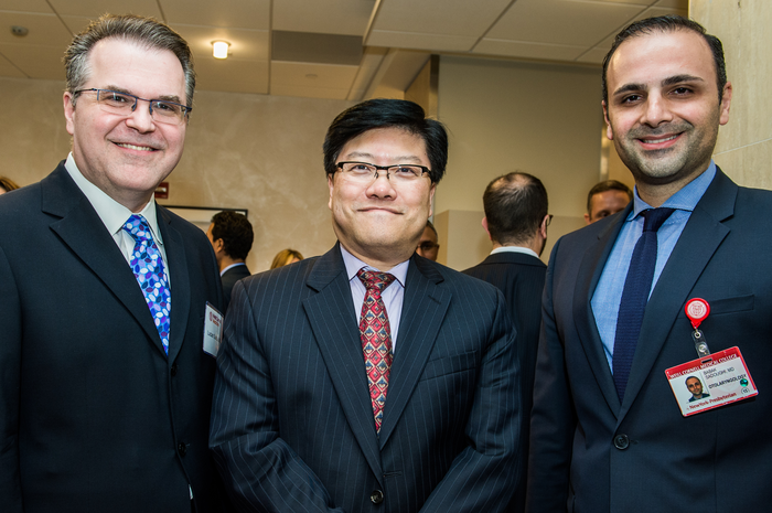 Drs. Lucian Sulica, Augustine M.K. Choi and Babak Sadoughi