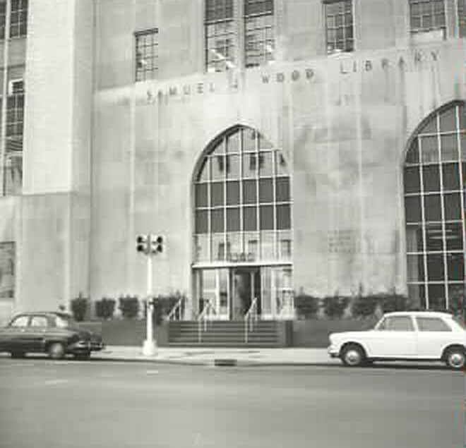 1300 York Ave. entrance in the 1960s